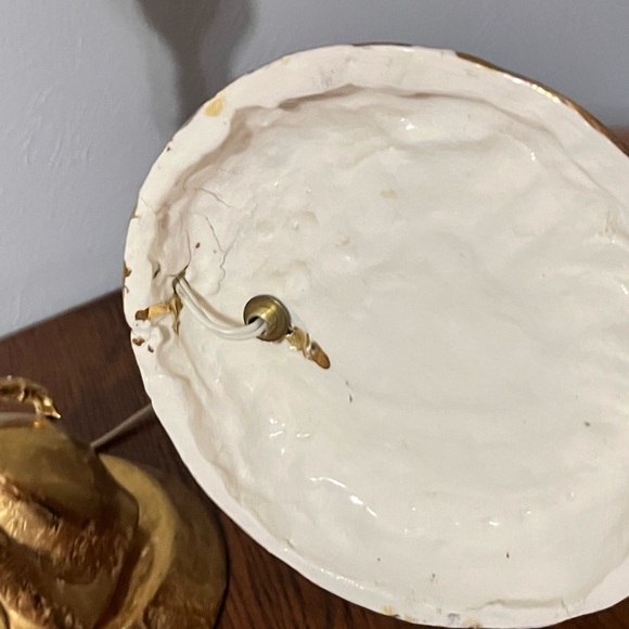 Vtg 1960’s Jamar Mallory Ceramic Mold  Lady Dancer Rare Set Bedroom Lamps - Picture 6 of 7